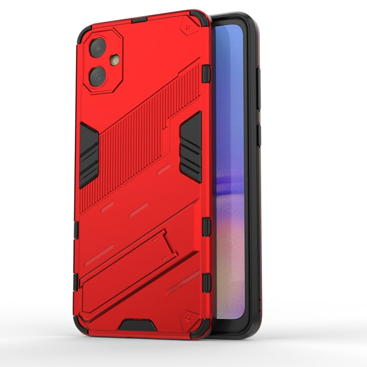 Punk Armor 2 in 1 PC + TPU Shockproof Phone Case with Invisible Holder, For Samsung Galaxy S24 5G, For Samsung Galaxy A15, For Samsung Galaxy A05 4G, For Samsung Galaxy A05s 4G, For Samsung Galaxy A25 5G, For Samsung Galaxy S23 FE 5G