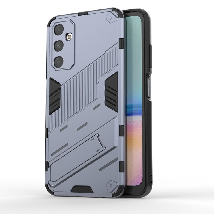 Punk Armor 2 in 1 PC + TPU Shockproof Phone Case with Invisible Holder, For Samsung Galaxy S24 5G, For Samsung Galaxy A15, For Samsung Galaxy A05 4G, For Samsung Galaxy A05s 4G, For Samsung Galaxy A25 5G, For Samsung Galaxy S23 FE 5G