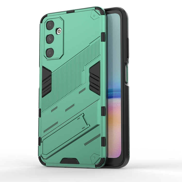 Punk Armor 2 in 1 PC + TPU Shockproof Phone Case with Invisible Holder, For Samsung Galaxy S24 5G, For Samsung Galaxy A15, For Samsung Galaxy A05 4G, For Samsung Galaxy A05s 4G, For Samsung Galaxy A25 5G, For Samsung Galaxy S23 FE 5G