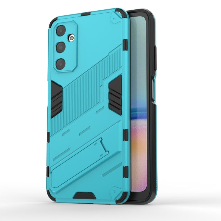 Punk Armor 2 in 1 PC + TPU Shockproof Phone Case with Invisible Holder, For Samsung Galaxy S24 5G, For Samsung Galaxy A15, For Samsung Galaxy A05 4G, For Samsung Galaxy A05s 4G, For Samsung Galaxy A25 5G, For Samsung Galaxy S23 FE 5G