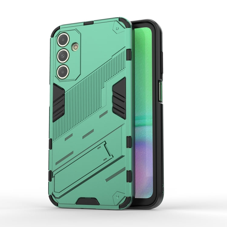 Punk Armor 2 in 1 PC + TPU Shockproof Phone Case with Invisible Holder, For Samsung Galaxy S24 5G, For Samsung Galaxy A15, For Samsung Galaxy A05 4G, For Samsung Galaxy A05s 4G, For Samsung Galaxy A25 5G, For Samsung Galaxy S23 FE 5G