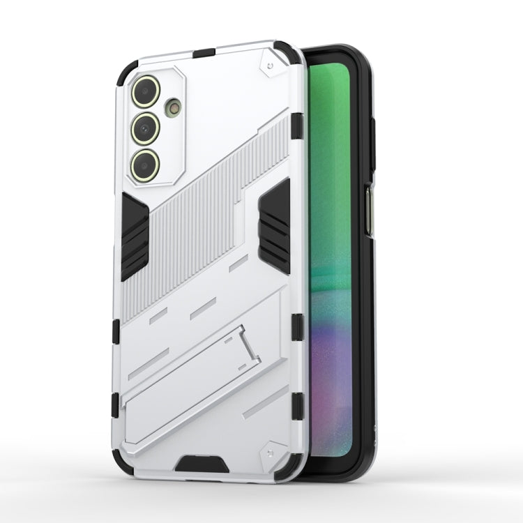Punk Armor 2 in 1 PC + TPU Shockproof Phone Case with Invisible Holder, For Samsung Galaxy S24 5G, For Samsung Galaxy A15, For Samsung Galaxy A05 4G, For Samsung Galaxy A05s 4G, For Samsung Galaxy A25 5G, For Samsung Galaxy S23 FE 5G