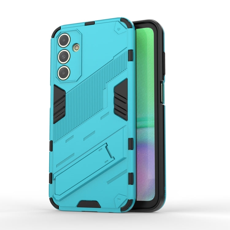 Punk Armor 2 in 1 PC + TPU Shockproof Phone Case with Invisible Holder, For Samsung Galaxy S24 5G, For Samsung Galaxy A15, For Samsung Galaxy A05 4G, For Samsung Galaxy A05s 4G, For Samsung Galaxy A25 5G, For Samsung Galaxy S23 FE 5G