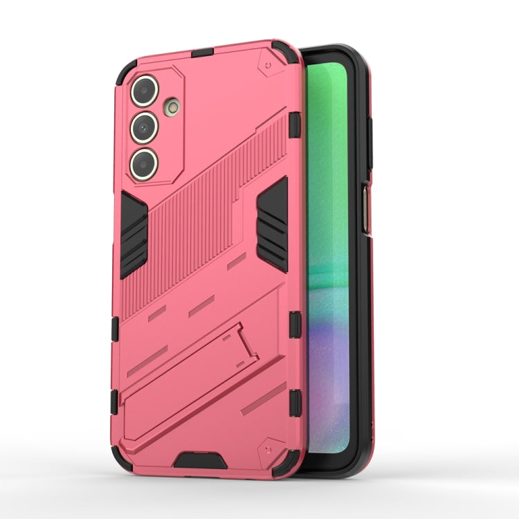 Punk Armor 2 in 1 PC + TPU Shockproof Phone Case with Invisible Holder, For Samsung Galaxy S24 5G, For Samsung Galaxy A15, For Samsung Galaxy A05 4G, For Samsung Galaxy A05s 4G, For Samsung Galaxy A25 5G, For Samsung Galaxy S23 FE 5G