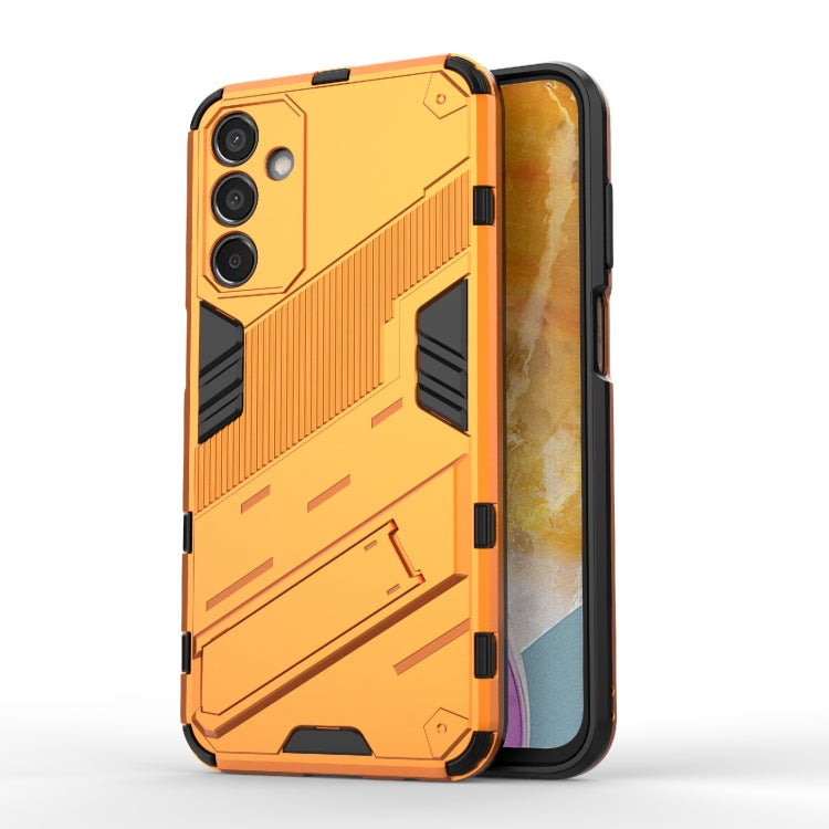 Punk Armor 2 in 1 PC + TPU Shockproof Phone Case with Invisible Holder, For Samsung Galaxy M55 5G, For Samsung Galaxy M15 5G Global, For Samsung Galaxy A55 5G, For Samsung Galaxy A35 5G, For Samsung Galaxy S24 Ultra 5G, For Samsung Galaxy S24+ 5G