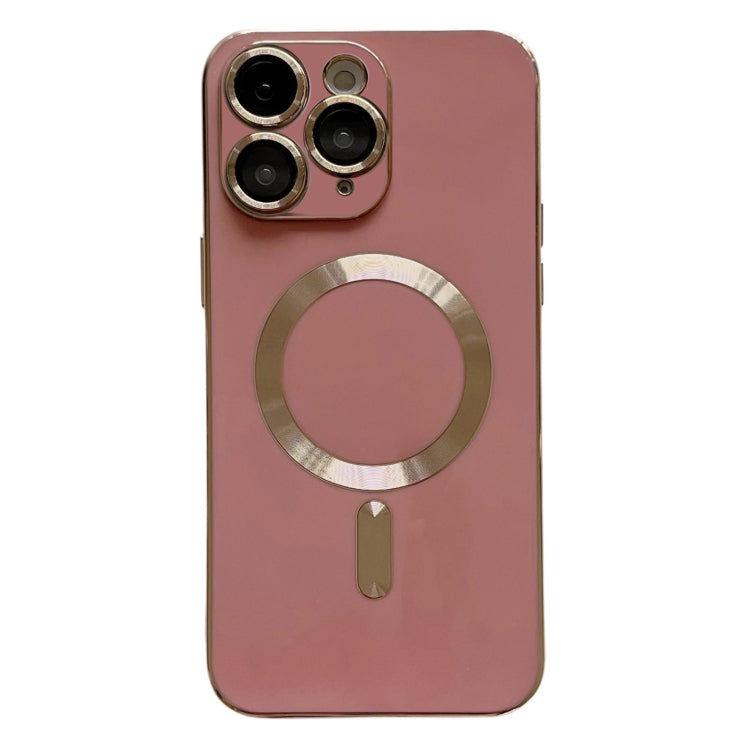 Magsafe Plating TPU Phone Case with Lens Film, For iPhone 13 Pro, For iPhone 13, For iPhone 12, For iPhone 12 Pro Max, For iPhone 12 Pro, For iPhone 11 Pro Max, For iPhone 11