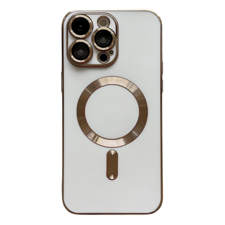 Magsafe Plating TPU Phone Case with Lens Film, For iPhone 13 Pro, For iPhone 13, For iPhone 12, For iPhone 12 Pro Max, For iPhone 12 Pro, For iPhone 11 Pro Max, For iPhone 11