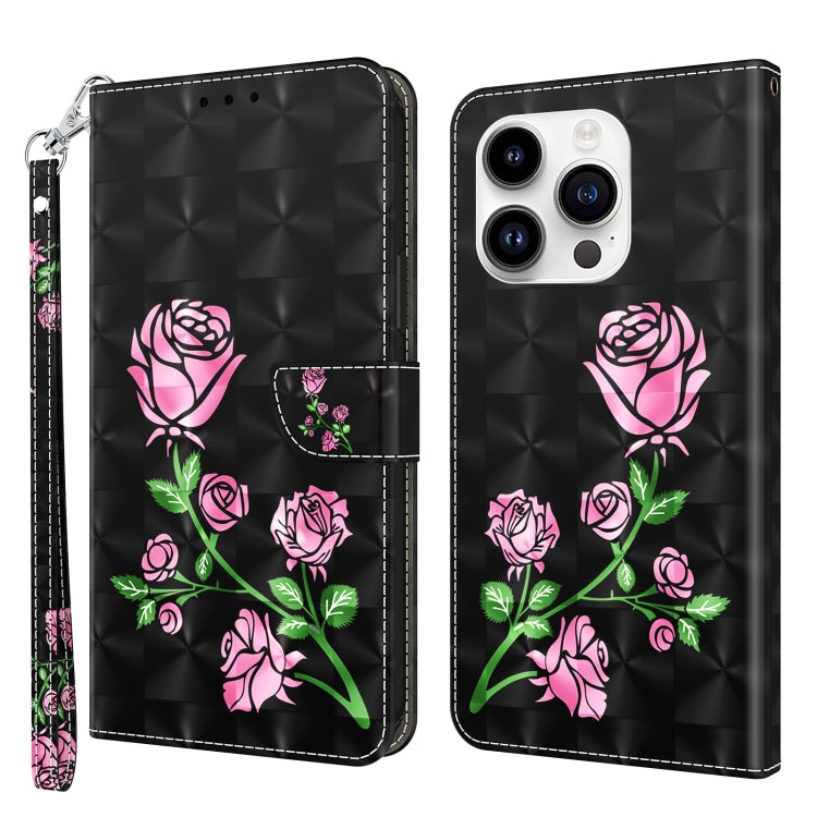 3D Painted Leather Phone Case, For iPhone 15 Pro Max, For iPhone 15 Pro, For iPhone 15 Plus, For iPhone 15