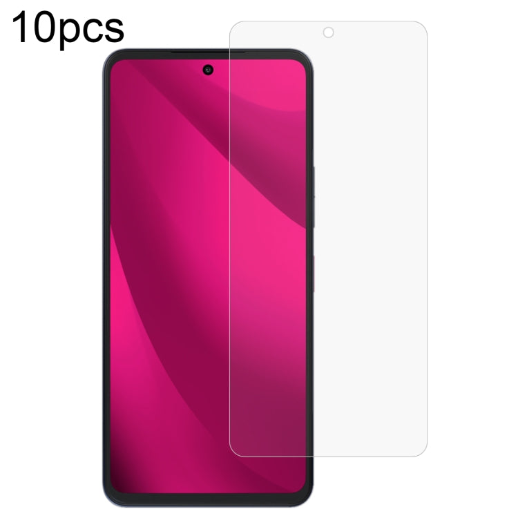 10pcs 0.26mm 9H 2.5D Tempered Glass Film, For T-Mobile REVVL 8 Pro 5G, For T-Mobile REVVL 8 5G, For T-Mobile Revvl 7 Pro 5G, For T-Mobile Revvl 7 5G, For T-Mobile T Phone 2 5G, For T-Mobile T Phone 2 Pro 5G, For T-Mobile REVVL 6x pro                   ...