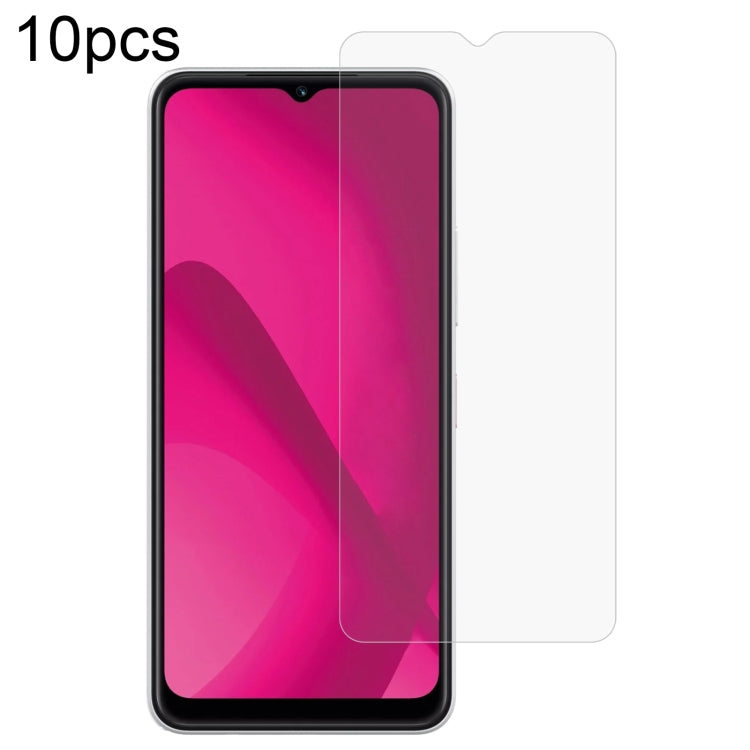 10pcs 0.26mm 9H 2.5D Tempered Glass Film, For T-Mobile REVVL 8 Pro 5G, For T-Mobile REVVL 8 5G, For T-Mobile Revvl 7 Pro 5G, For T-Mobile Revvl 7 5G, For T-Mobile T Phone 2 5G, For T-Mobile T Phone 2 Pro 5G, For T-Mobile REVVL 6x pro                   ...