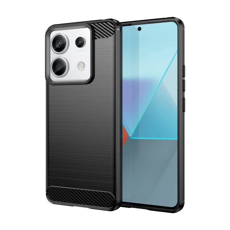 Brushed Texture Carbon Fiber TPU Phone Case, For Xiaomi Poco X6 Neo, For Xiaomi Redmi 13C 5G, For Xiaomi Redmi K70E, For Xiaomi Poco X6 Pro 5G, For Xiaomi Poco C65, For Xiaomi 14 Pro, For Xiaomi 14, For Xiaomi Redmi Note 13 5G                          ...