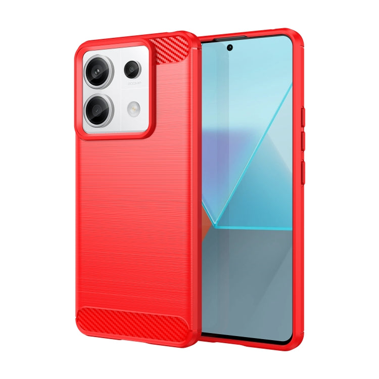 Brushed Texture Carbon Fiber TPU Phone Case, For Xiaomi Poco X6 Neo, For Xiaomi Redmi 13C 5G, For Xiaomi Redmi K70E, For Xiaomi Poco X6 Pro 5G, For Xiaomi Poco C65, For Xiaomi 14 Pro, For Xiaomi 14, For Xiaomi Redmi Note 13 5G                          ...