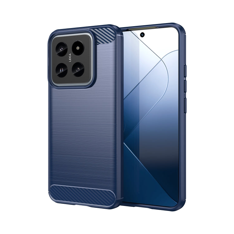 Brushed Texture Carbon Fiber TPU Phone Case, For Xiaomi Poco X6 Neo, For Xiaomi Redmi 13C 5G, For Xiaomi Redmi K70E, For Xiaomi Poco X6 Pro 5G, For Xiaomi Poco C65, For Xiaomi 14 Pro, For Xiaomi 14, For Xiaomi Redmi Note 13 5G                          ...
