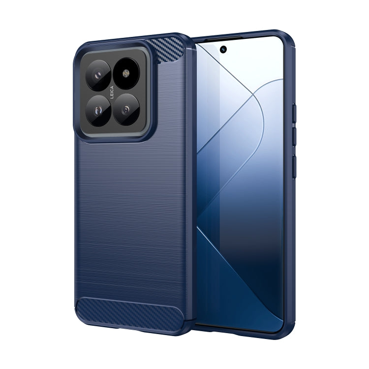 Brushed Texture Carbon Fiber TPU Phone Case, For Xiaomi Poco X6 Neo, For Xiaomi Redmi 13C 5G, For Xiaomi Redmi K70E, For Xiaomi Poco X6 Pro 5G, For Xiaomi Poco C65, For Xiaomi 14 Pro, For Xiaomi 14, For Xiaomi Redmi Note 13 5G                          ...