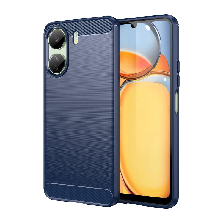 Brushed Texture Carbon Fiber TPU Phone Case, For Xiaomi Poco X6 Neo, For Xiaomi Redmi 13C 5G, For Xiaomi Redmi K70E, For Xiaomi Poco X6 Pro 5G, For Xiaomi Poco C65, For Xiaomi 14 Pro, For Xiaomi 14, For Xiaomi Redmi Note 13 5G                          ...