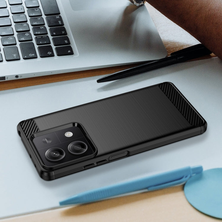 Brushed Texture Carbon Fiber TPU Phone Case, For Xiaomi Poco X6 Neo, For Xiaomi Redmi 13C 5G, For Xiaomi Redmi K70E, For Xiaomi Poco X6 Pro 5G, For Xiaomi Poco C65, For Xiaomi 14 Pro, For Xiaomi 14, For Xiaomi Redmi Note 13 5G                          ...