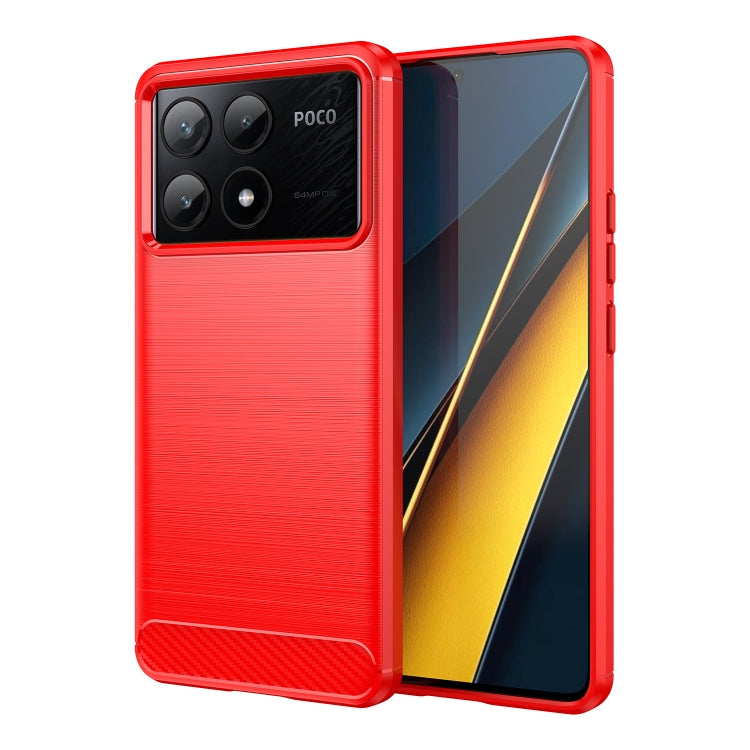 Brushed Texture Carbon Fiber TPU Phone Case, For Xiaomi Poco X6 Neo, For Xiaomi Redmi 13C 5G, For Xiaomi Redmi K70E, For Xiaomi Poco X6 Pro 5G, For Xiaomi Poco C65, For Xiaomi 14 Pro, For Xiaomi 14, For Xiaomi Redmi Note 13 5G                          ...