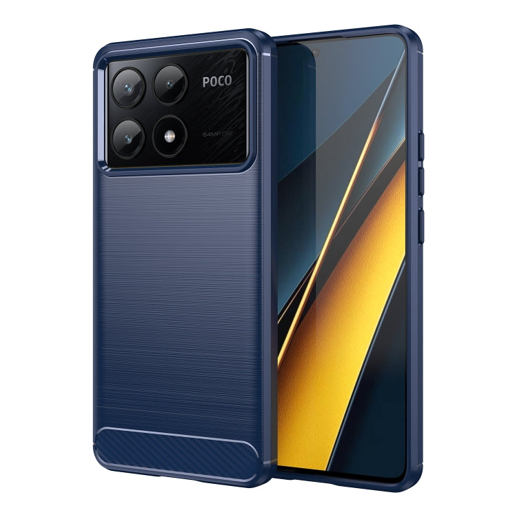 Brushed Texture Carbon Fiber TPU Phone Case, For Xiaomi Poco X6 Neo, For Xiaomi Redmi 13C 5G, For Xiaomi Redmi K70E, For Xiaomi Poco X6 Pro 5G, For Xiaomi Poco C65, For Xiaomi 14 Pro, For Xiaomi 14, For Xiaomi Redmi Note 13 5G                          ...