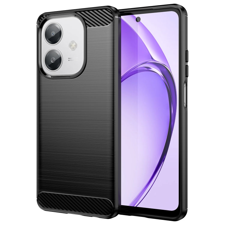 Carbon Fiber Brushed Texture TPU Phone Case, For OPPO A5 4G Global, For OPPO A5 5G Global, For OPPO Reno14 Pro Global, For OPPO Reno14 Global, For OPPO A5 Energy 5G, For OPPO A5 Pro 4G, For OPPO F29 5G, For OPPO A5 Pro 5G Global                        ...