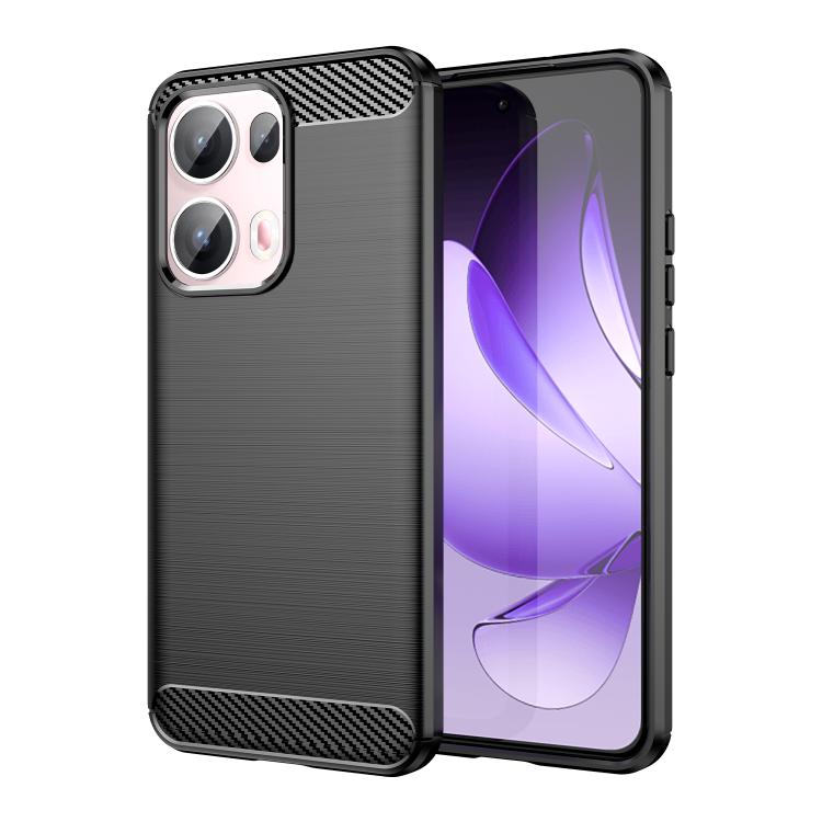Carbon Fiber Brushed Texture TPU Phone Case, For OPPO A5 4G Global, For OPPO A5 5G Global, For OPPO Reno14 Pro Global, For OPPO Reno14 Global, For OPPO A5 Energy 5G, For OPPO A5 Pro 4G, For OPPO F29 5G, For OPPO A5 Pro 5G Global                        ...