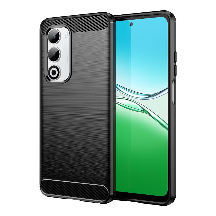 Carbon Fiber Brushed Texture TPU Phone Case, For OPPO A5 4G Global, For OPPO A5 5G Global, For OPPO Reno14 Pro Global, For OPPO Reno14 Global, For OPPO A5 Energy 5G, For OPPO A5 Pro 4G, For OPPO F29 5G, For OPPO A5 Pro 5G Global                        ...