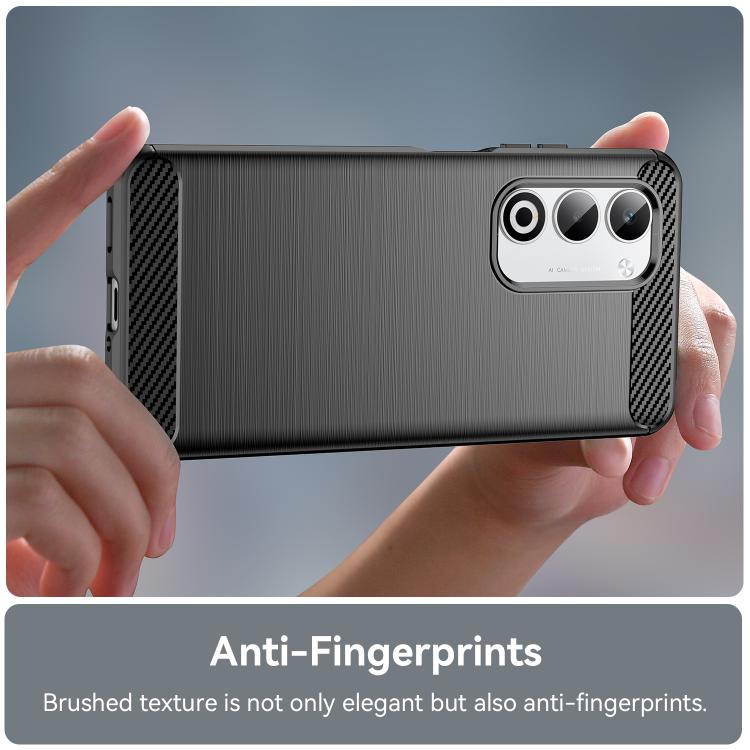 Carbon Fiber Brushed Texture TPU Phone Case, For OPPO A5 4G Global, For OPPO A5 5G Global, For OPPO Reno14 Pro Global, For OPPO Reno14 Global, For OPPO A5 Energy 5G, For OPPO A5 Pro 4G, For OPPO F29 5G, For OPPO A5 Pro 5G Global                        ...