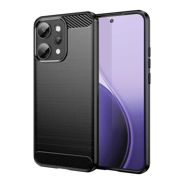 Carbon Fiber Brushed Texture TPU Phone Case, For OPPO A5 4G Global, For OPPO A5 5G Global, For OPPO Reno14 Pro Global, For OPPO Reno14 Global, For OPPO A5 Energy 5G, For OPPO A5 Pro 4G, For OPPO F29 5G, For OPPO A5 Pro 5G Global                        ...