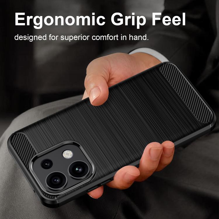 Carbon Fiber Brushed Texture TPU Phone Case, For OPPO Reno16 FS 5G, For OPPO Reno16 F 5G, For OPPO Reno16 Pro 5G Global, For OPPO Reno16 5G Global, For OPPO Reno15 Pro Mini 5G, For OPPO Reno15 F 5G, For OPPO Reno15 FS 5G, For OPPO Reno 15C 5G          ...