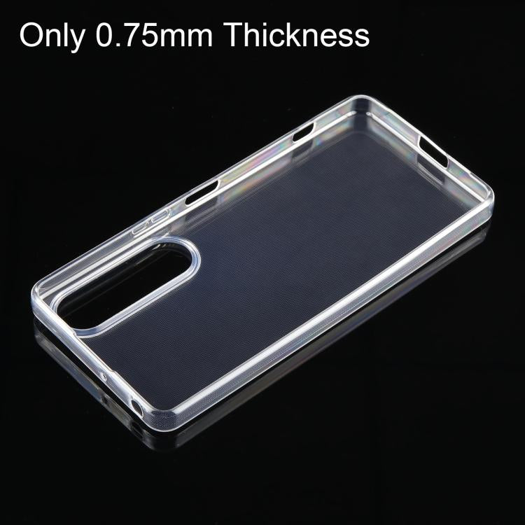 Ultra-thin Transparent TPU Phone Case, For Sony Xperia 1 VII, For Sony Xperia 1 VI, For Sony Xperia 5 VI, For Sony Xperia 5 V, For Sony Xperia 1 V, For Sony Xperia 10 V