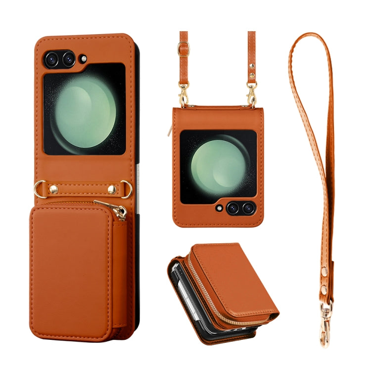 Multifunctional Card Bag Phone Case, For Samsung Galaxy Z Fold5, For Samsung Galaxy Z Flip5
