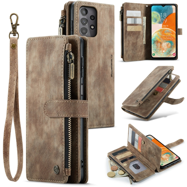 CaseMe C30 Card Slots Zipper Wallet Leather Phone Case, For Samsung Galaxy A25 4G, For Samsung Galaxy A15, For Samsung Galaxy A55 5G, For Samsung Galaxy A35 5G, For Samsung Galaxy S24 Ultra 5G, For Samsung Galaxy S24+ 5G, For Samsung Galaxy S24 5G     ...
