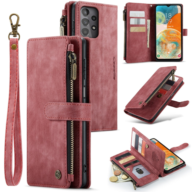 CaseMe C30 Card Slots Zipper Wallet Leather Phone Case, For Samsung Galaxy A25 4G, For Samsung Galaxy A15, For Samsung Galaxy A55 5G, For Samsung Galaxy A35 5G, For Samsung Galaxy S24 Ultra 5G, For Samsung Galaxy S24+ 5G, For Samsung Galaxy S24 5G     ...
