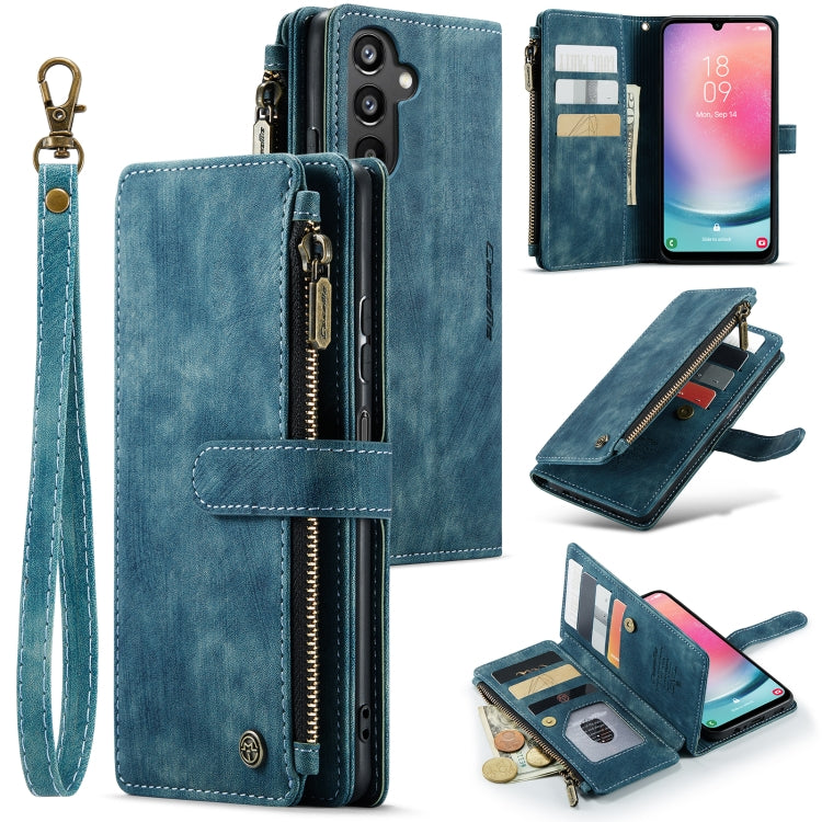 CaseMe C30 Card Slots Zipper Wallet Leather Phone Case, For Samsung Galaxy A25 4G, For Samsung Galaxy A15, For Samsung Galaxy A55 5G, For Samsung Galaxy A35 5G, For Samsung Galaxy S24 Ultra 5G, For Samsung Galaxy S24+ 5G, For Samsung Galaxy S24 5G     ...