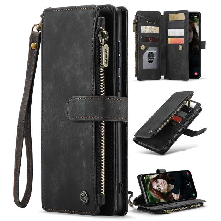 CaseMe C30 Card Slots Zipper Wallet Leather Phone Case, For Samsung Galaxy A25 4G, For Samsung Galaxy A15, For Samsung Galaxy A55 5G, For Samsung Galaxy A35 5G, For Samsung Galaxy S24 Ultra 5G, For Samsung Galaxy S24+ 5G, For Samsung Galaxy S24 5G     ...