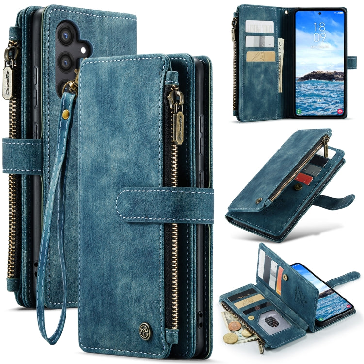 CaseMe C30 Card Slots Zipper Wallet Leather Phone Case, For Samsung Galaxy A25 4G, For Samsung Galaxy A15, For Samsung Galaxy A55 5G, For Samsung Galaxy A35 5G, For Samsung Galaxy S24 Ultra 5G, For Samsung Galaxy S24+ 5G, For Samsung Galaxy S24 5G     ...