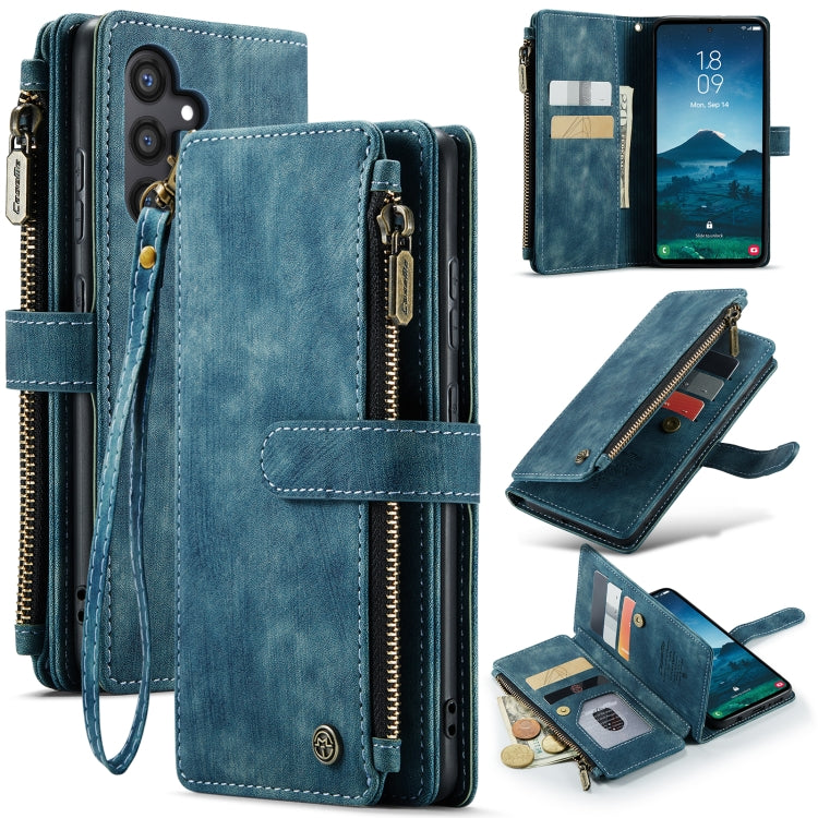 CaseMe C30 Card Slots Zipper Wallet Leather Phone Case, For Samsung Galaxy A25 4G, For Samsung Galaxy A15, For Samsung Galaxy A55 5G, For Samsung Galaxy A35 5G, For Samsung Galaxy S24 Ultra 5G, For Samsung Galaxy S24+ 5G, For Samsung Galaxy S24 5G     ...