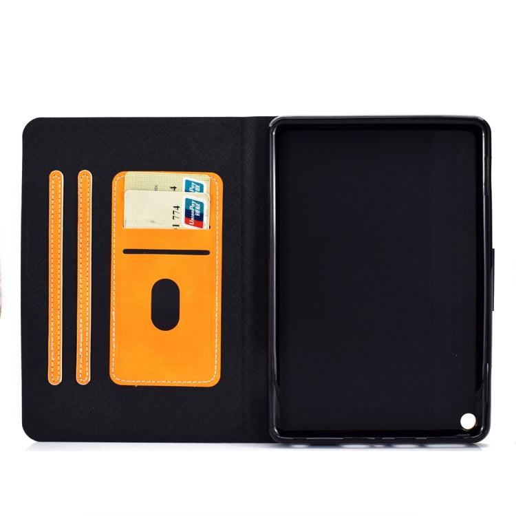 Cowhide Texture Horizontal Flip Leather Case with Holder & Card Slots & Sleep / Wake-up Function, For Kindle Fire HD8 (2020), For Kindle Fire 7 2015 / 2017 / 2019, For Kindle Fire HD8 2016 / 2017, For Kindle Fire HD10 2015 / 2017                       ...