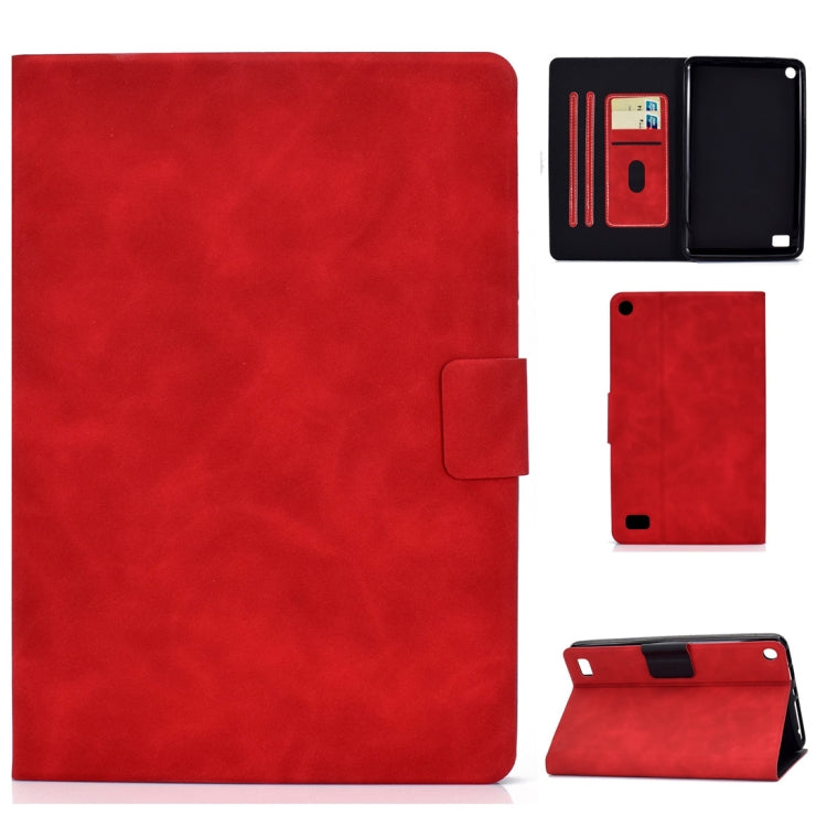 Cowhide Texture Horizontal Flip Leather Case with Holder & Card Slots & Sleep / Wake-up Function, For Kindle Fire HD8 (2020), For Kindle Fire 7 2015 / 2017 / 2019, For Kindle Fire HD8 2016 / 2017, For Kindle Fire HD10 2015 / 2017                       ...