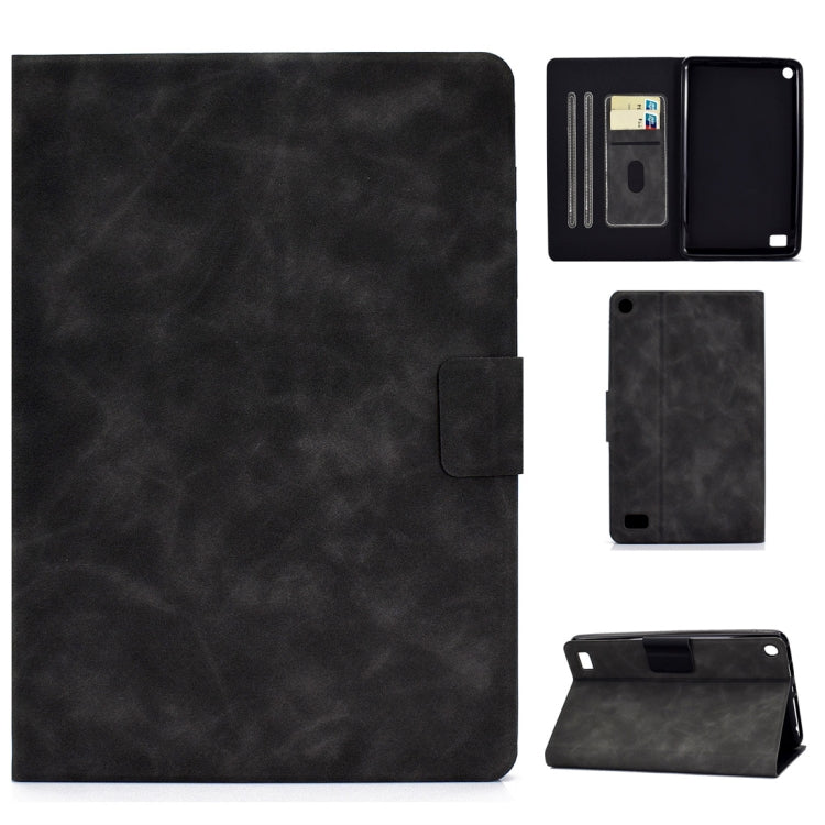 Cowhide Texture Horizontal Flip Leather Case with Holder & Card Slots & Sleep / Wake-up Function, For Kindle Fire HD8 (2020), For Kindle Fire 7 2015 / 2017 / 2019, For Kindle Fire HD8 2016 / 2017, For Kindle Fire HD10 2015 / 2017                       ...
