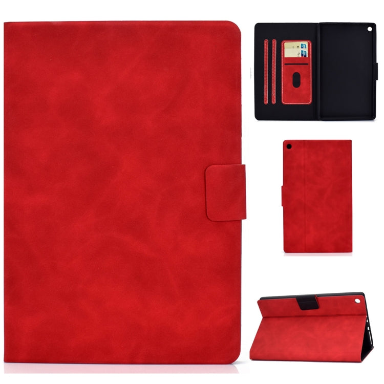 Cowhide Texture Horizontal Flip Leather Case with Holder & Card Slots & Sleep / Wake-up Function, For Kindle Fire HD8 (2020), For Kindle Fire 7 2015 / 2017 / 2019, For Kindle Fire HD8 2016 / 2017, For Kindle Fire HD10 2015 / 2017                       ...