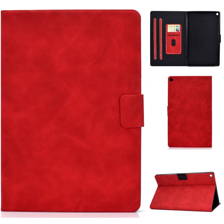 Cowhide Texture Horizontal Flip Leather Case with Holder & Card Slots & Sleep / Wake-up Function, For Kindle Fire HD8 (2020), For Kindle Fire 7 2015 / 2017 / 2019, For Kindle Fire HD8 2016 / 2017, For Kindle Fire HD10 2015 / 2017                       ...