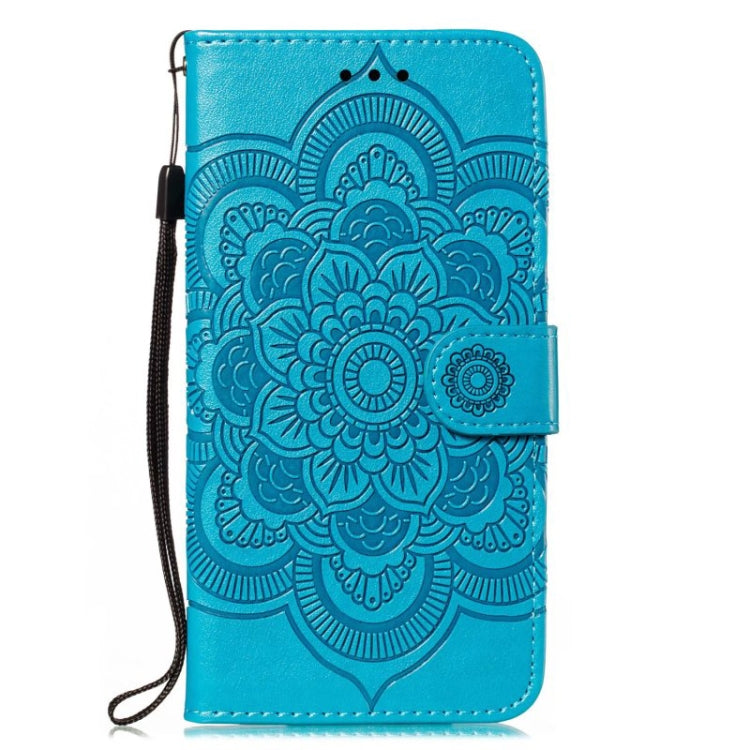 Mandala Embossing Pattern Horizontal Flip Leather Phone Case, For iPhone 16 Pro Max, For iPhone 16 Pro, For iPhone 16 Plus, For iPhone 16, For iPhone 15 Pro Max, For iPhone 15 Pro