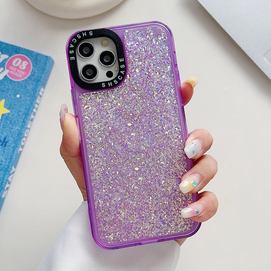 Glitter Epoxy Shockproof Phone Case, For iPhone 15 Pro Max, For iPhone 15 Pro, For iPhone 15 Plus, For iPhone 15, For iPhone 14, For iPhone 14 Pro, For iPhone 14 Pro Max, For iPhone 13 Pro Max, For iPhone 13 Pro, For iPhone 13, For iPhone 12 / 12 Pro