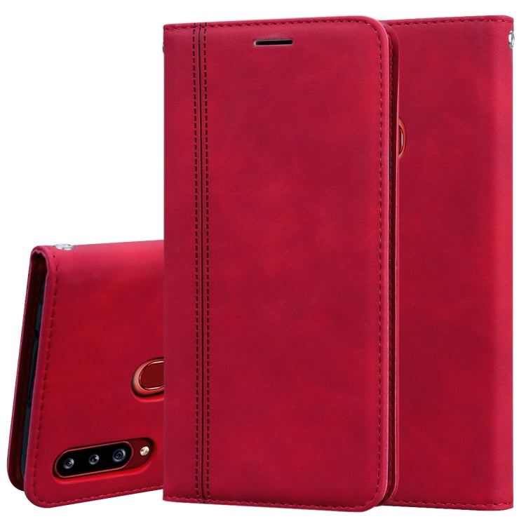 Frosted Business Magnetic Horizontal Flip PU Leather Case with Holder & Card Slot & Lanyard, For Samsung Galaxy A01, For Samsung Galaxy A7 (2018), For Samsung Galaxy A10, For Samsung Galaxy A10s, For Samsung Galaxy A11, For Samsung Galaxy A20s         ...