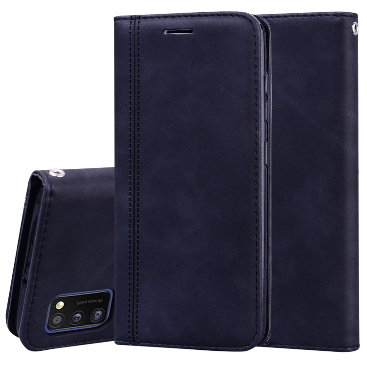 Frosted Business Magnetic Horizontal Flip PU Leather Case with Holder & Card Slot & Lanyard, For Samsung Galaxy A01, For Samsung Galaxy A7 (2018), For Samsung Galaxy A10, For Samsung Galaxy A10s, For Samsung Galaxy A11, For Samsung Galaxy A20s         ...