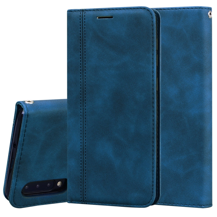Frosted Business Magnetic Horizontal Flip PU Leather Case with Holder & Card Slot & Lanyard, For Samsung Galaxy A50, For Samsung Galaxy A51, For Samsung Galaxy A70, For Samsung Galaxy A71