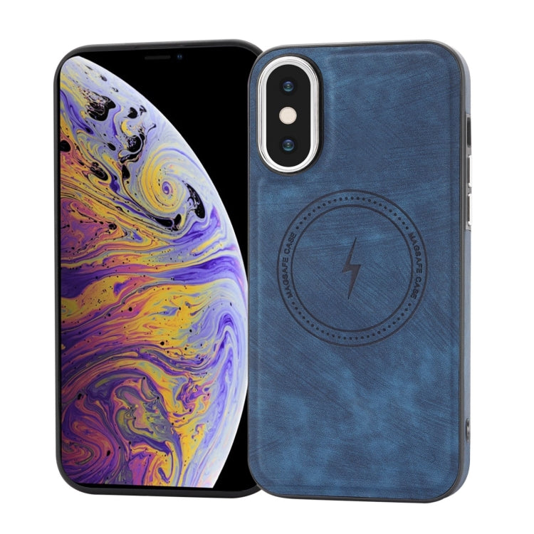 Side PU Hybrid TPU Magsafe Phone Case, For iPhone 11, For iPhone 11 Pro, For iPhone XR, For iPhone XS Max, For iPhone XS /X, For iPhone 8 Plus / 7 Plus