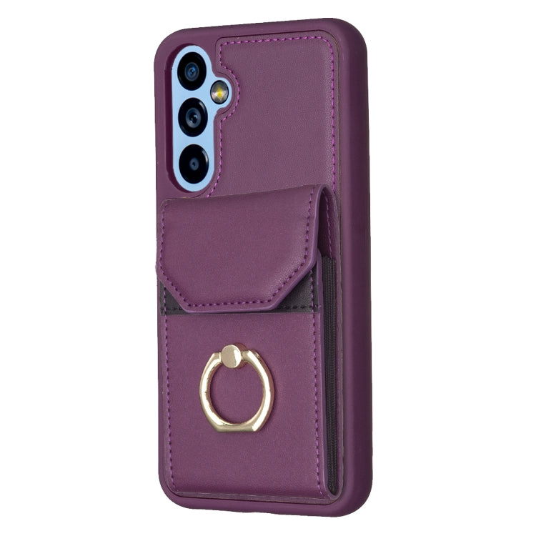 BF29 Organ Card Bag Ring Holder Phone Case, For Samsung Galaxy A14 4G/5G, For Samsung Galaxy A34 5G, For Samsung Galaxy A54 5G, For Samsung Galaxy S23 Ultra 5G, For Samsung Galaxy A53 5G, For Samsung Galaxy A13 4G/5G, For Samsung Galaxy S22 Ultra 5G   ...