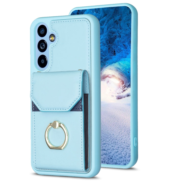 BF29 Organ Card Bag Ring Holder Phone Case, For Samsung Galaxy A14 4G/5G, For Samsung Galaxy A34 5G, For Samsung Galaxy A54 5G, For Samsung Galaxy S23 Ultra 5G, For Samsung Galaxy A53 5G, For Samsung Galaxy A13 4G/5G, For Samsung Galaxy S22 Ultra 5G   ...