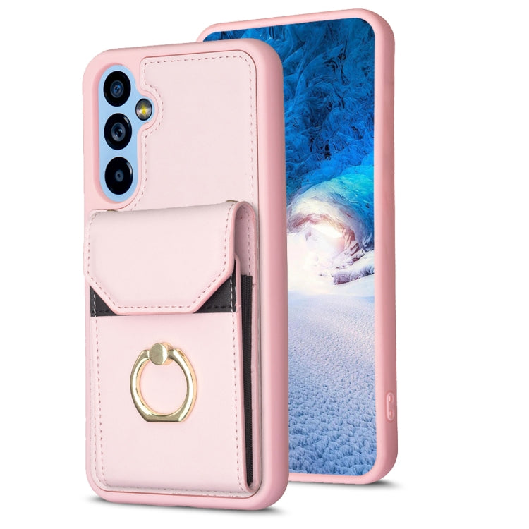 BF29 Organ Card Bag Ring Holder Phone Case, For Samsung Galaxy A14 4G/5G, For Samsung Galaxy A34 5G, For Samsung Galaxy A54 5G, For Samsung Galaxy S23 Ultra 5G, For Samsung Galaxy A53 5G, For Samsung Galaxy A13 4G/5G, For Samsung Galaxy S22 Ultra 5G   ...